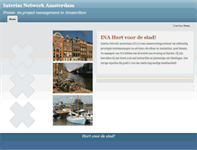 Tablet Screenshot of interimnetwerkamsterdam.nl
